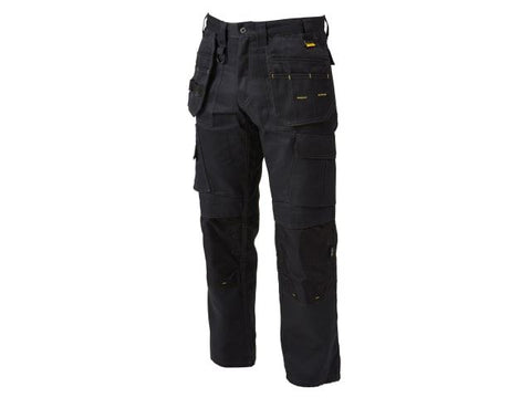 DEWALT Pro Tradesman Black Trousers Waist 30in Leg 31in