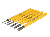 Stanley Tools Parallel Pin Punch Set 6 Piece