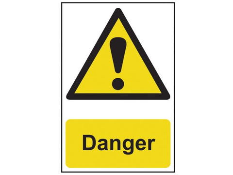 Scan Danger - PVC 200 x 300mm