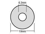 ForgeFix TechFast Bonded EPDM Washer 6.3 x 19mm Box 100