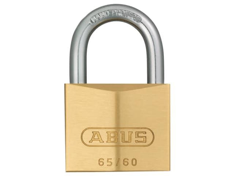 Abus Mechanical 65/60mm Brass Padlock Keyed Alike 6602