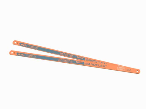 Bahco 3906 Sandflex Hacksaw Blades 300mm (12in) x 24tpi Pack 2