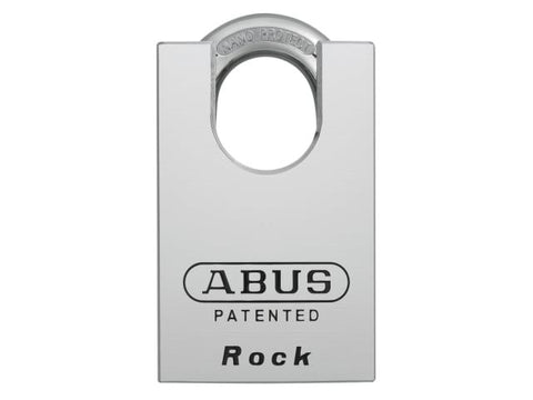 Abus Mechanical 83/55mm Rock Hardened Steel Padlock Closed Shackle Carded
