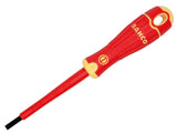 Bahco BAHCOFIT Insulated Screwdriver Slotted Tip 10.0 x 200mm