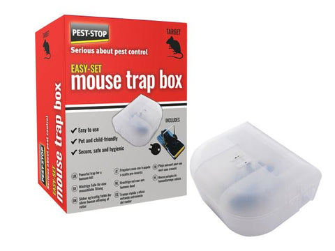 Pest-Stop  Easy Set Mouse Trap Box