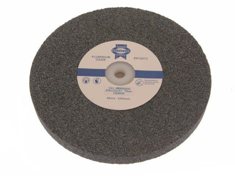 Faithfull General Purpose Grinding Wheel 200 x 20mm Fine Alox