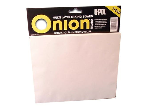 U-POL Onion Board Multi Layer Mixing Palette 1 Pack (100 Sheets)