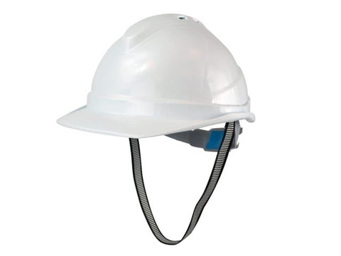 Scan Deluxe Safety Helmet White