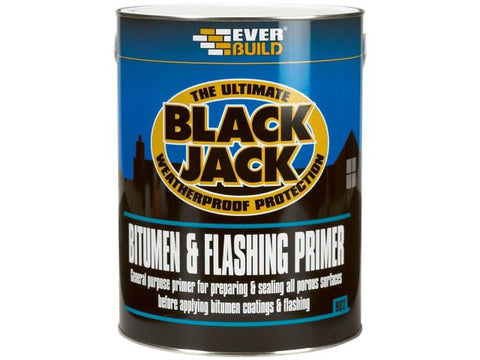 Everbuild Black Jack® 902 Bitumen & Flashing Primer 5 litre