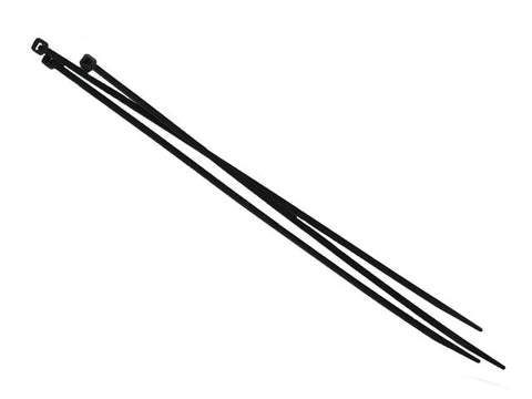 Faithfull Cable Ties Black 4.8 x 250mm (Pack 100)