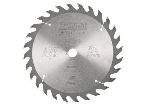 DEWALT Series 40 Circular Saw Blade 184 x 16mm x 28T