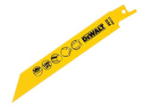 DEWALT Bi-Metal Metal Cutting Reciprocating Blade 152mm Pack of 5