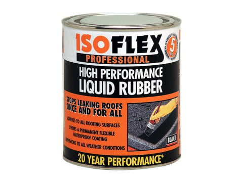 Ronseal Isoflex Liquid Rubber Black 2.1 litre