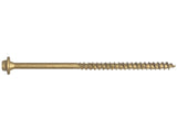 ForgeFix Hexagonal/Torx® Compatible Timber T30 Screws Tan 7x100mm Tub 50