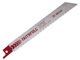 Faithfull S918H Sabre Saw Blade Metal 150mm 10 TPI (Pack of 5)