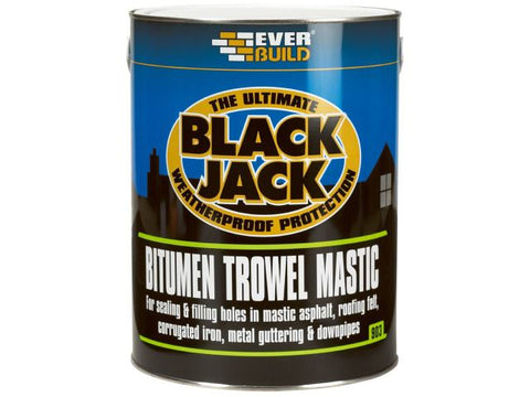 Everbuild Black Jack® 903 Bitumen Trowel Mastic 5 litre