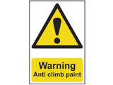 Scan Warning Anti Climb Paint - PVC 200 x 300mm