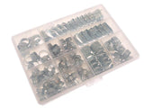 Jubilee Workshop Pack 143 Assorted Hose Clips (Mild Steel)