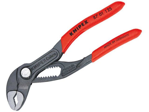 Knipex Cobra® Water Pump Pliers PVC Grip 125mm - 27mm Capacity