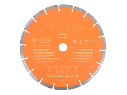 Premium Diamond Disc Cutter Blade 255 x 22.2mm
