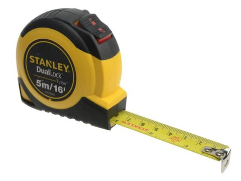 Stanley Tools DualLock™ Tylon™ Pocket Tape 5m/16ft (Width 19mm)