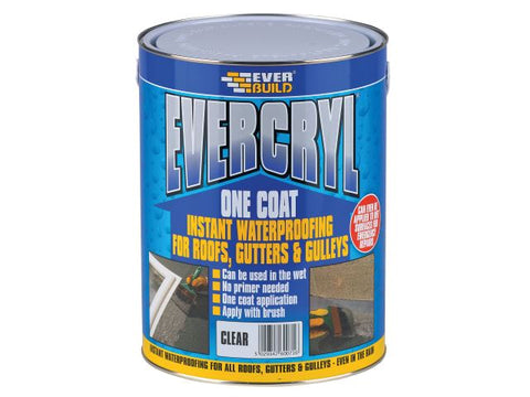 Everbuild EVERCRYL® One Coat Compound Clear 5kg