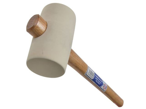 Faithfull Rubber Mallet - White 794g (28oz)