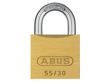 Abus Mechanical 55/30mm Brass Padlock