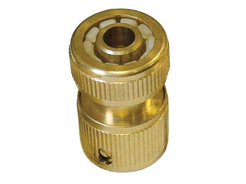 Faithfull Brass Female Hose Connector 12.5mm (1/2in)