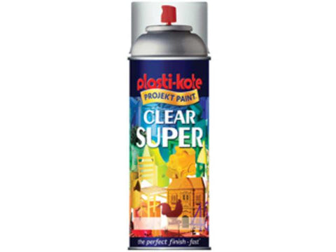 PlastiKote Super Spray Gloss Clear 400ml