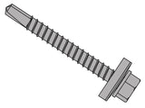 ForgeFix TechFast Roofing Sheet to Steel Hex Screw & Washer No.3 Tip 5.5 x 50mm Box 100