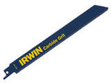 IRWIN Sabre Saw Blade 800RG Carbide Grit 200mm Pack of 2