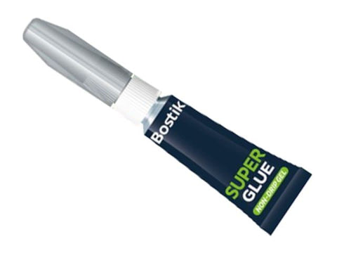 Bostik Super Glue Non-Drip Gel Tube 3g