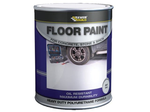 Everbuild Floor Paint Grey 5 Litre