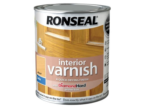 Ronseal Interior Varnish Quick Dry Satin Beech 250ml