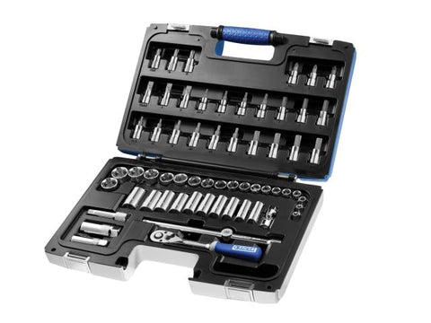 Expert Socket & Accessory Set of 61 Metic 3/8in Drive