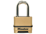 Master Lock Excell™ 4 Digit Combination 50mm Padlock - 38mm Shackle