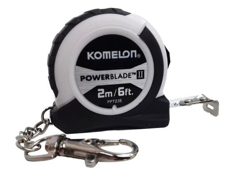 Komelon PowerBlade™ II Pocket Key Ring Tape 2m/6ft (Width 13mm)