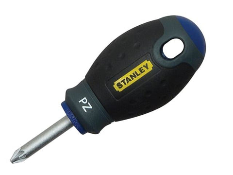 Stanley Tools FatMax® Stubby Screwdriver Pozidriv Tip PZ1 x 30mm