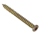 ForgeFix Concrete Frame Screw Torx® Compatible High-Low Thread ZYP 7.5 x 122mm Bag 10