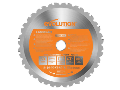 Multi-Material Saw Blade 185 x 20mm x 20T