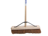 Faithfull Broom Soft Coco 45cm (18in) + Handle & Stay