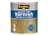 Rustins Quick Dry Varnish Satin Teak 250ml