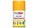 PlastiKote Fast Dry Enamel Aerosol Sunshine Yellow 100ml