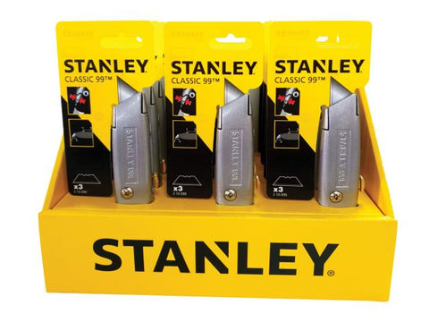 Stanley Tools 99E Counter Display of 12 Knives