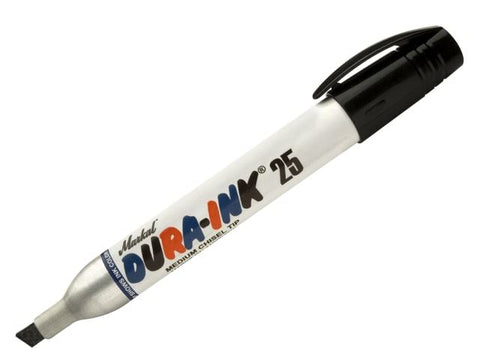 Markal DURA-INK® 25 Ink Felt Tip Marker Black (Card of 2)