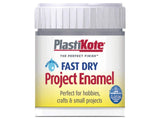 PlastiKote Fast Dry Enamel Paint B52 Bottle Pewter 59ml