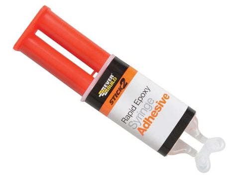 Everbuild STICK2® Rapid Epoxy Syringe 24ml