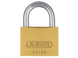 Abus Mechanical 55/50mm Brass Padlock