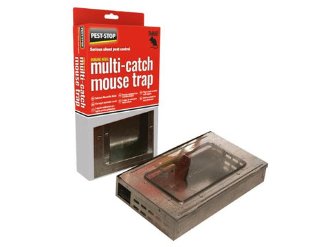 Pest-Stop  Multi-Catch Humane Mouse Trap Metal
